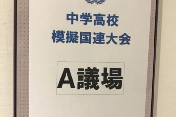 模擬国連大会　大妻忘年会議　2018年　Ｍｏｄｅｌ UN at Otsuma 2018