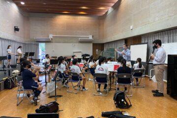 6年生バンドは今年度から再開しています！　The grade 6 band is back in action this school year!