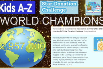 Kids A-Z Challenge’s World Champions! キッズA-Zチャレンジのワールドチャンピオン！