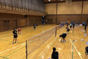 バドミントン部秋合宿2日目/Badminton camp Day2