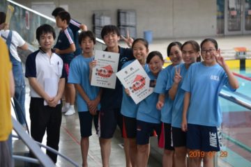 水泳部：群馬県中学校水泳競技大会 Gunma Junior High Swimming Competition