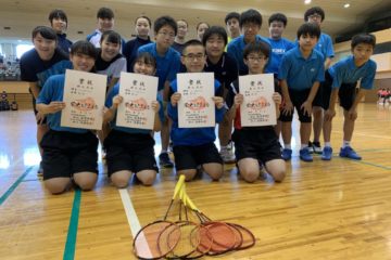 令和元年度太田市新人バドミントン大会３位/ 2019 Ota Rookie’s Badminton Tournament 3rd place