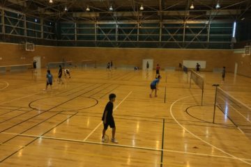 バドミントン部秋合宿3日目/Badminton camp Day3