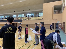 県３位 バドミントン部 / Third place in the prefecture Badminton Club