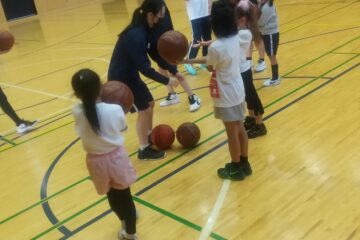 初中等部連携　バスケ部体験会/Elementary and Secondary School collaboration Basketball Club Experience