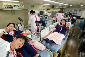 高校生リバースメンターによる献血活動実施 / Blood Donation Project by Gunma Prefectural Reverse Mentor Students