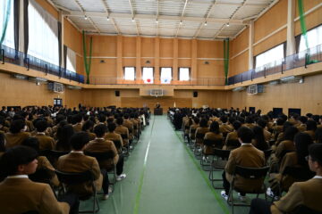 中高等部 始業式/Secondary school  Opening ceremony